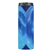 Super Blauwe Maan in de Sky Tumbler Thermosbeker (Achterkant)