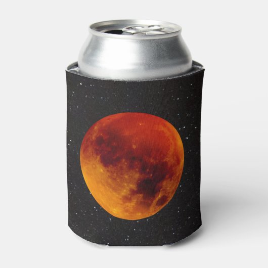 Super Blood Moon Eclipse 2019 Blikjeskoeler (Blikje Voorkant)