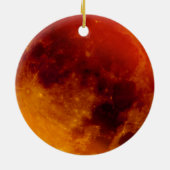 Super Blood Moon Eclipse 2019 Keramisch Ornament (Achterkant)