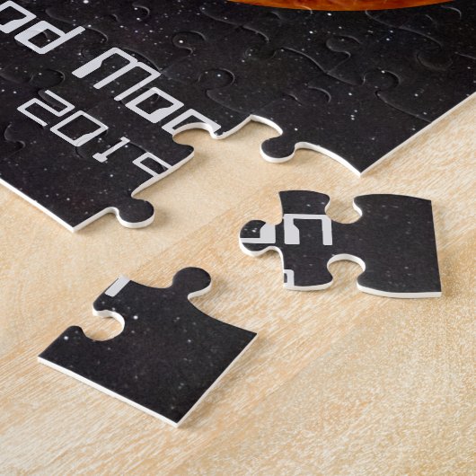 Super Blood Moon Eclipse 2019 Legpuzzel (Zijkant)