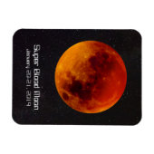 Super Blood Moon Eclipse 2019 Magneet (Horizontaal)