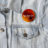 Super Blood Moon Eclipse 2019 Ronde Button 5,7 Cm (In situ)