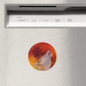 Super Blood Wolf Moon 2019 Magneet (Insitu (Vaatwasser))