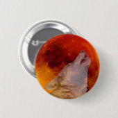 Super Blood Wolf Moon 2019 Ronde Button 5,7 Cm (Voorkant /achterkant)