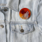 Super Blood Wolf Moon 2019 Ronde Button 5,7 Cm (In situ)