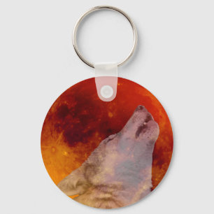 Super Blood Wolf Moon 2019 Sleutelhanger