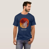 Super Blood Wolf Moon 2019 T-shirt (Voorkant volledig)