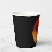 Super Blood Wolf Moon Papieren Bekers (Rechts)