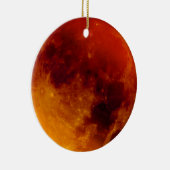 Super Blue Blood Moon Keramisch Ornament (Rechts)