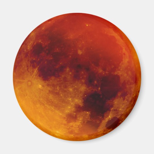 Super Blue Blood Moon Magneet (Voorkant)