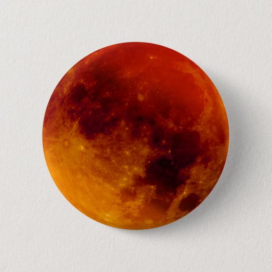 Super Blue Blood Moon Ronde Button 5,7 Cm (Voorkant)