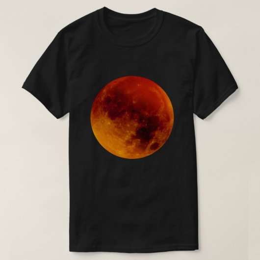 Super Blue Blood Moon T-shirt (Design voorkant)