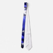 Super Blue Twist Stropdas (Achterkant)
