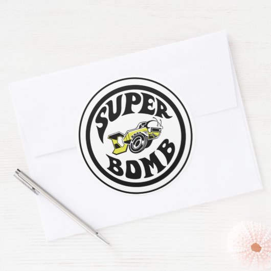 Super Bomb Sticker (Envelop)