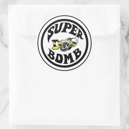 Super Bomb Sticker (Tas)