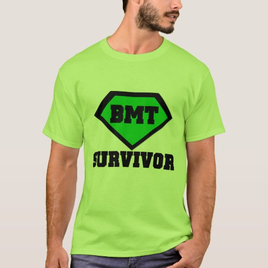 Super Bone Marrow Transplant Survivor T-shirt (Voorkant)