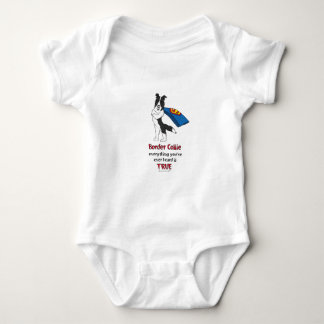 Super Border Collie Black Romper