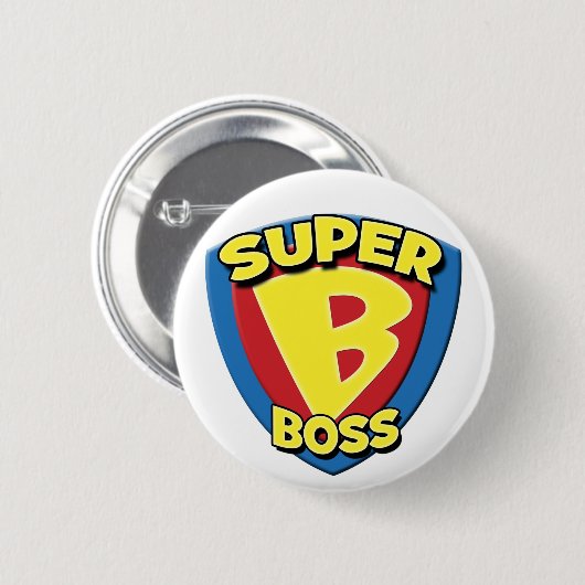 Super Boss 2008 Button (Voorkant /achterkant)