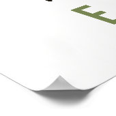 Super Boss Ever - Perfect Gift Poster voor bazen (Hoek)