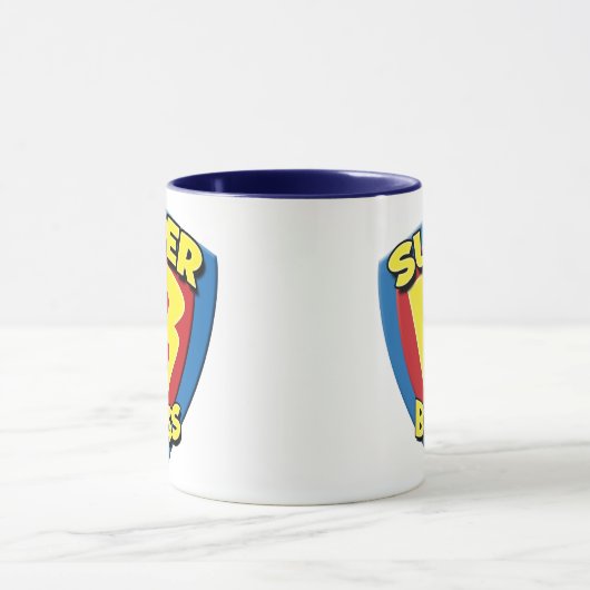 Super Boss Large Coffee Mok (Midden)