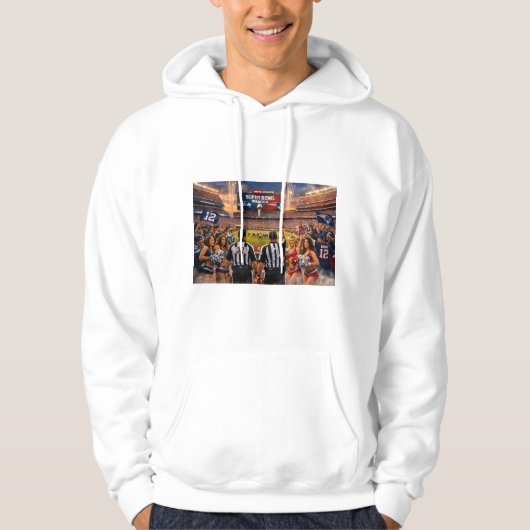 Super Bowl 60 Wederwedstrijd Voetbal Sweatshirt (Voorkant)
