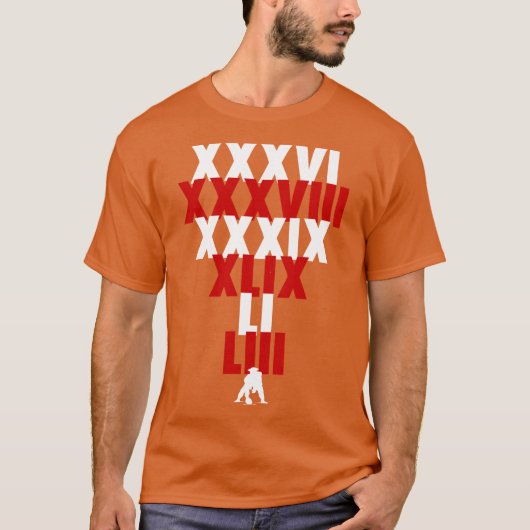 Super Bowl Glorie T-shirt (Voorkant)