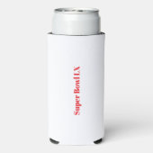 Super Bowl Halftime Seltzer Blikjeskoeler (Seltzer Achterkant)