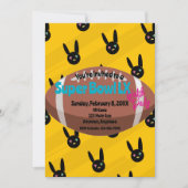 Super Bowl Kijkfeestje Kaart (Voorkant)