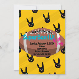 Super Bowl Kijkfeestje Kaart