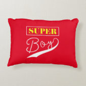 Super Boy Accent Kussen (Achterkant)