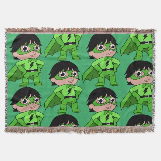 Super Boy Actieheld Deken (Voorkant)