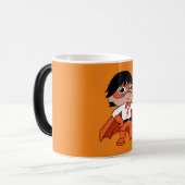 Super Boy Actieheld Magische Mok (Voorkant links)
