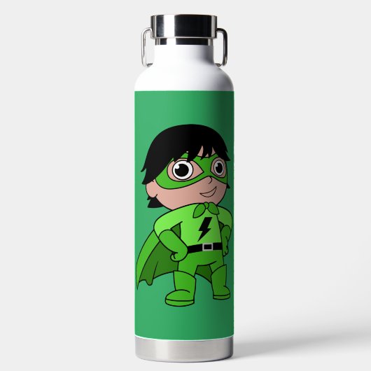 Super Boy Actieheld Waterfles (Voorkant)