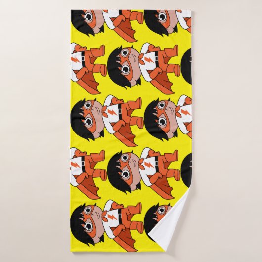 Super Boy Action Held Badhanddoek (Badhanddoek)