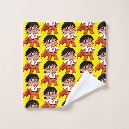 Super Boy Action Hero Bad Handdoek (Wasdoekje)