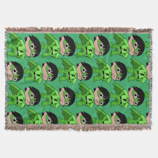 Super Boy Action Hero Deken (Voorkant)