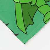 Super Boy Action Hero Fleece Deken (Hoek)