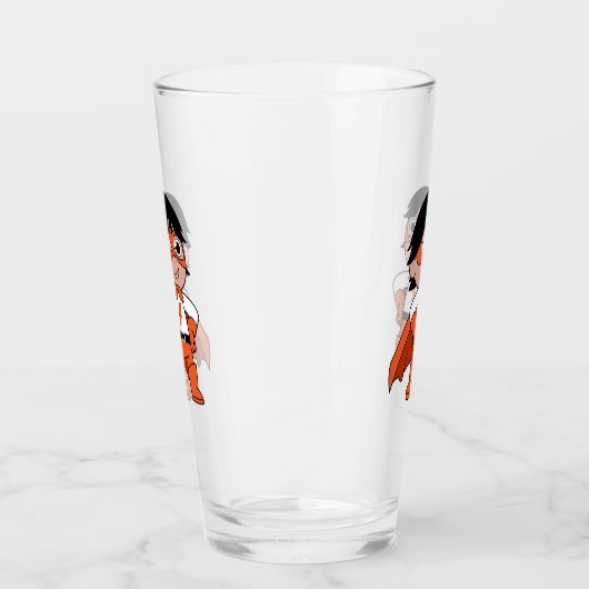 Super Boy Action Hero Glas (Links)