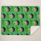 Super Boy Action Hero Sherpa Deken (Voorkant (horizontaal))