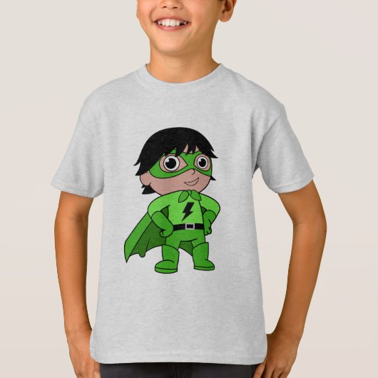 Super Boy Action Hero T-shirt (Voorkant)