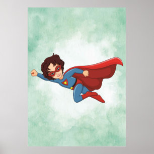 Super Boy Adventure Poster - Leuke Kinder Factory