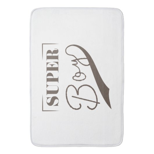 Super Boy Badmat (Voorkant Verticaal)