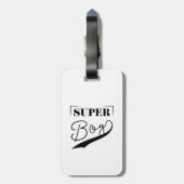 Super Boy Bagagelabel (Achterkant verticaal)