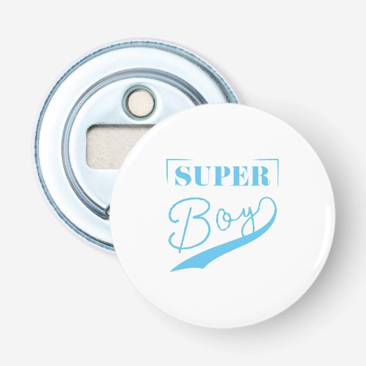 Super Boy Button Flesopener (Voorkant)