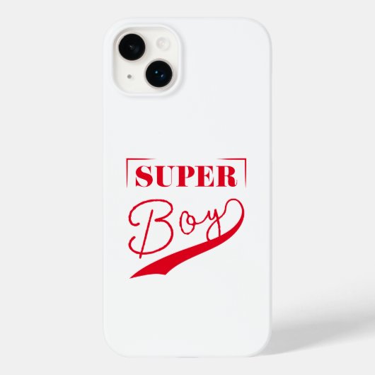 Super Boy Case-Mate iPhone Case (Achterkant)
