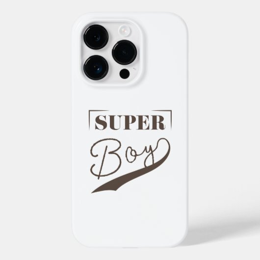 Super Boy Case-Mate iPhone Case (Achterkant)
