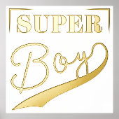 Super Boy Folie Afdrukken (Voorkant)