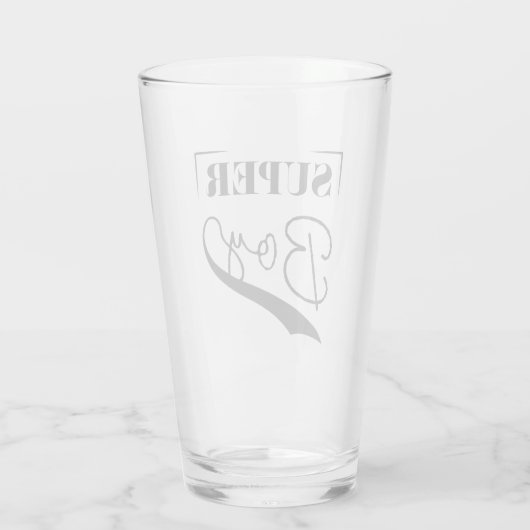 Super Boy Glas (Achterkant)