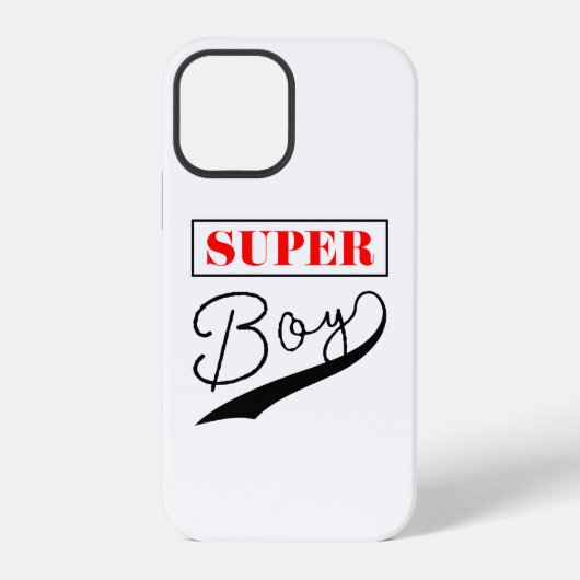Super Boy iPhone Hoesje (Achterkant)