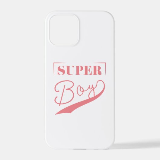 Super Boy iPhone Hoesje (Achterkant)